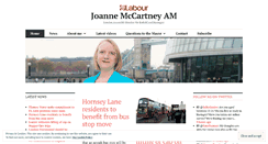 Desktop Screenshot of joannemccartney.co.uk